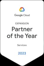 Google Cloud Expansion Partner of the Year 2023 – Services