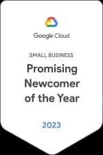 Google Cloud Small Business Promising Newcomer of the Year 2023