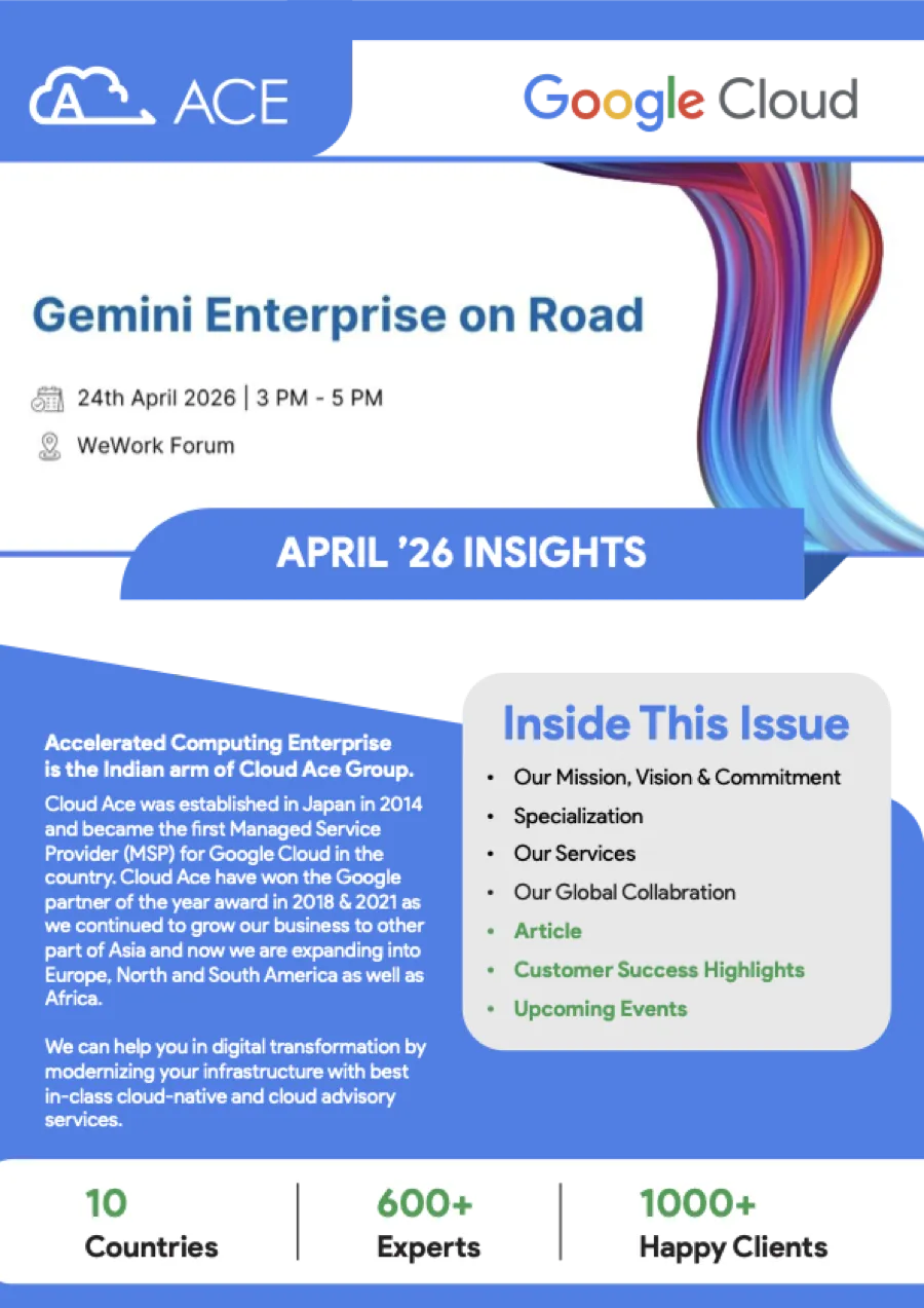 April 2026 newsletter cover
