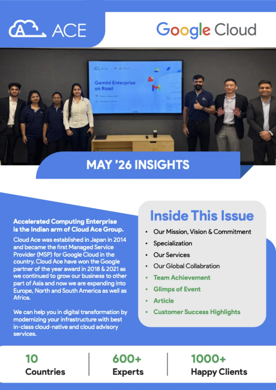 May 2026 newsletter cover
