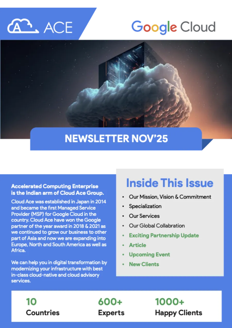 November 2025 newsletter cover
